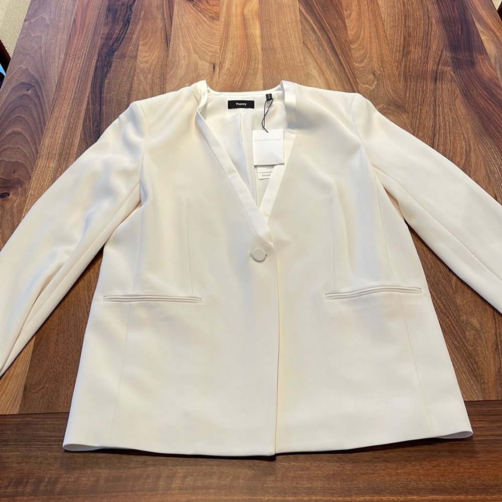 Ivory Theory tuxedo jacket - new with tags